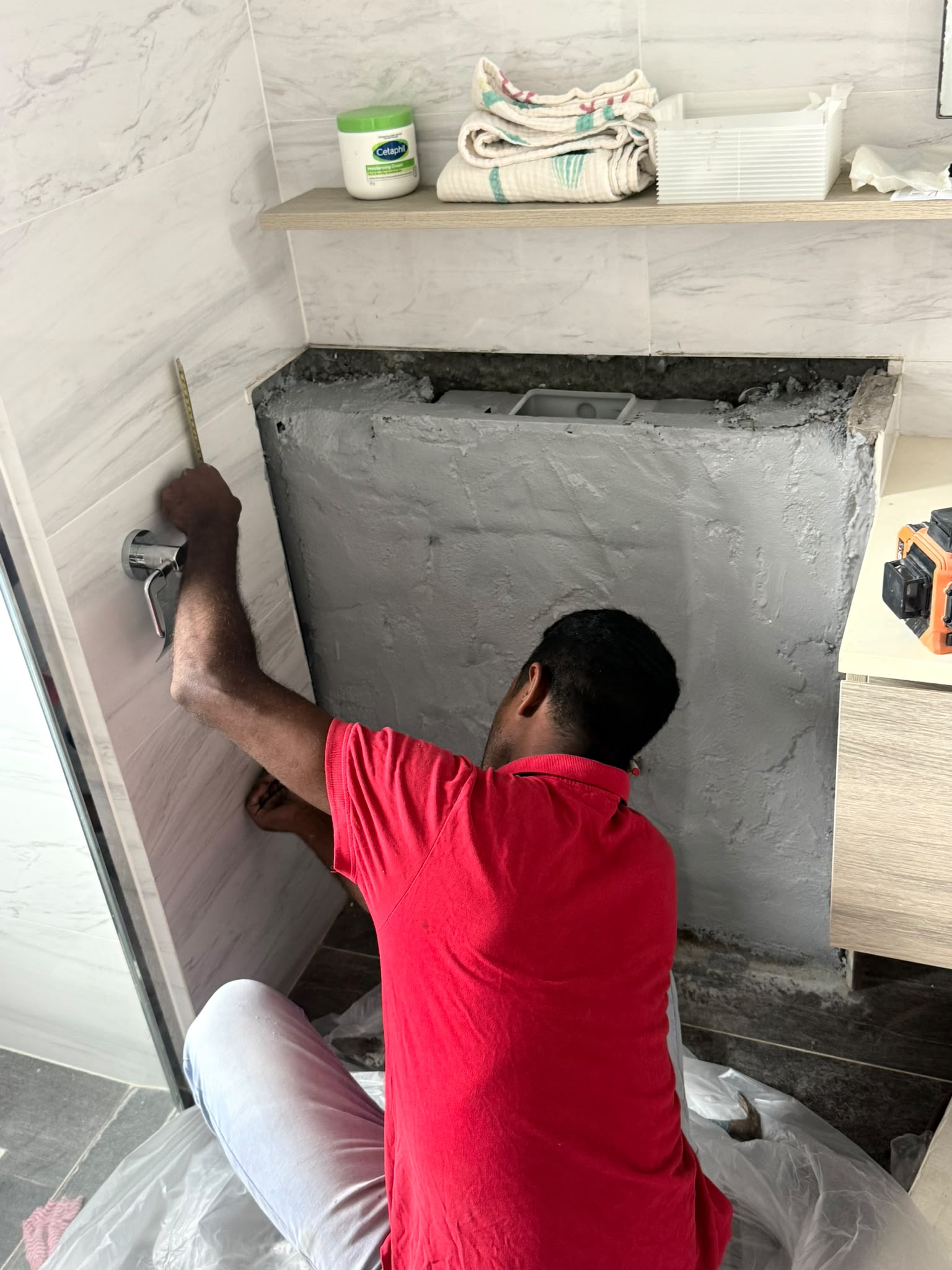 EZ Plumber SG plumber at work in Singapore